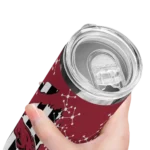 customized-arkansas-razorbacks-star-pop-red-black-skinny-tumbler-best-selling-1.webp