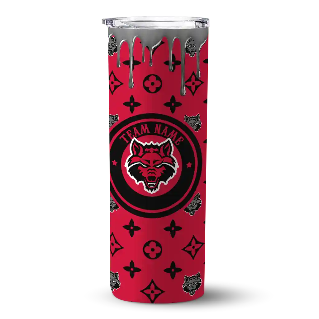customized-arkansas-state-red-wolves-camo-streak-scarlet-skinny-tumbler-best-selling.webp customized arkansas state red wolves camo streak scarlet skinny tumbler best selling