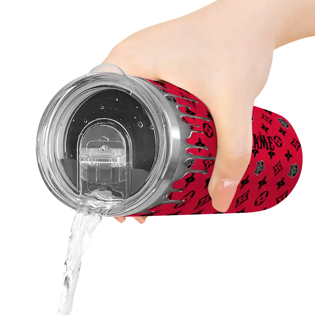 customized-arkansas-state-red-wolves-camo-streak-scarlet-skinny-tumbler-latest-model.webp