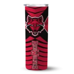 customized-arkansas-state-red-wolves-camo-texture-scarlet-skinny-tumbler-best-selling.webp