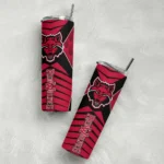 customized-arkansas-state-red-wolves-camo-texture-scarlet-skinny-tumbler-best-selling.webp