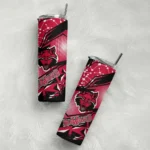 customized-arkansas-state-red-wolves-helmet-clash-scarlet-skinny-tumbler-best-selling.webp