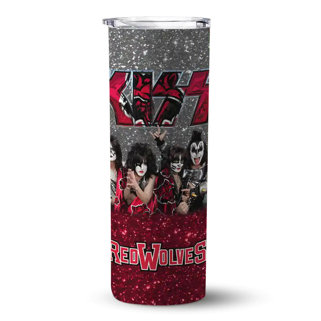 customized-arkansas-state-red-wolves-kiss-band-black-skinny-tumbler-best-selling-1.webp customized arkansas state red wolves kiss band black skinny tumbler best selling 1