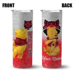 customized-arkansas-state-red-wolves-winnie-the-pooh-scarlet-gray-skinny-tumbler-best-selling-1.webp
