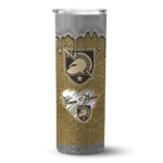 customized-army-black-knights-pixel-fade-gold-skinny-tumbler-best-selling.webp