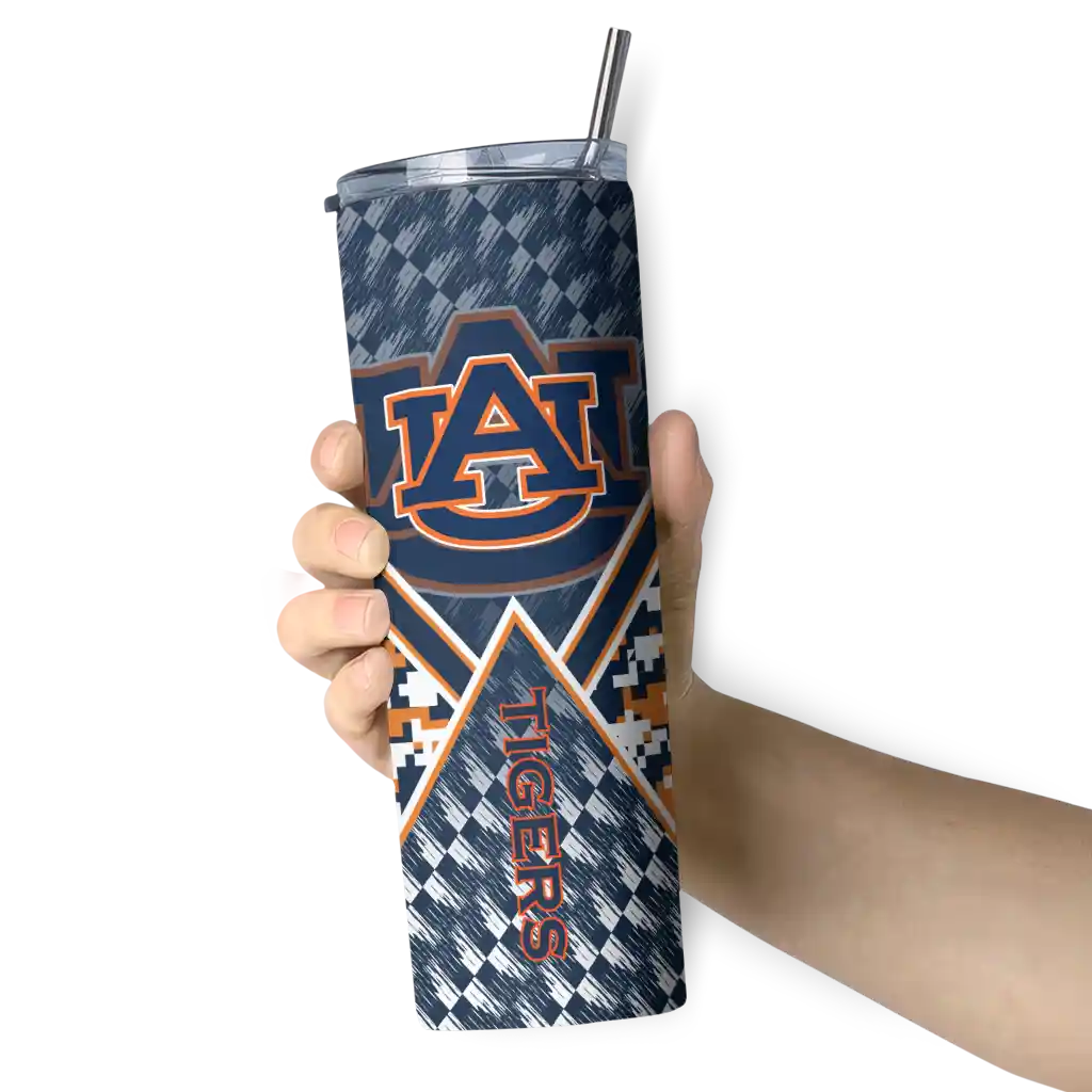 customized-auburn-tigers-monogram-burst-navy-blue-white-skinny-tumbler-premium-grade.webp
