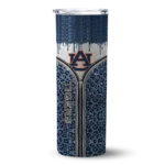 customized-auburn-tigers-sparkle-drip-navy-blue-skinny-tumbler-best-selling.webp