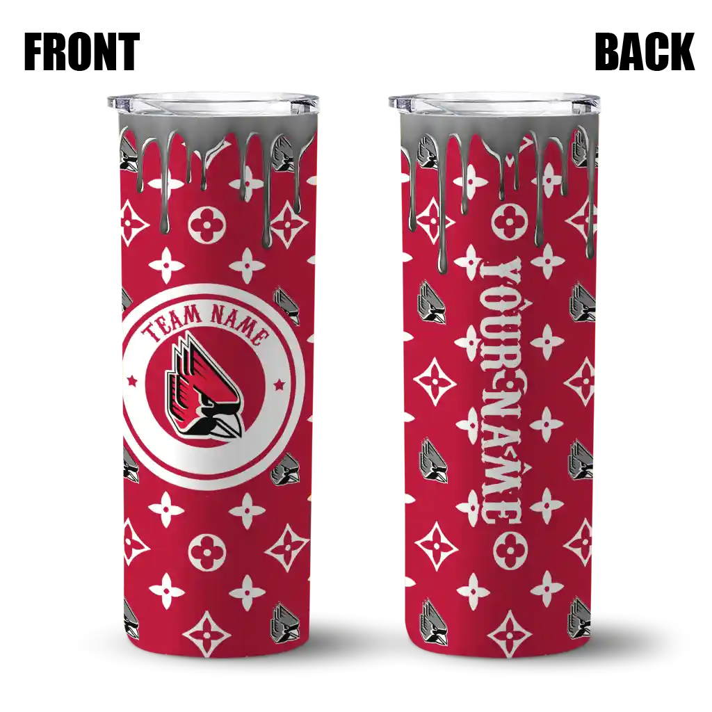 customized-ball-state-cardinals-camo-streak-red-skinny-tumbler-fashion-forward.webp