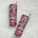 customized-ball-state-cardinals-patterned-waves-red-skinny-tumbler-best-selling.webp