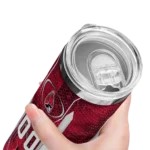 customized-ball-state-cardinals-stacked-diamond-red-skinny-tumbler-best-selling.webp