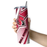 customized-ball-state-cardinals-web-stripes-red-white-skinny-tumbler-best-selling.webp