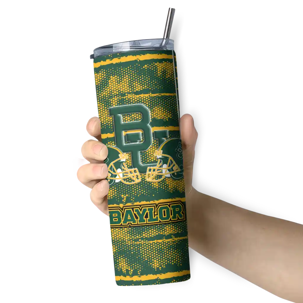customized-baylor-bears-chevron-patch-green-skinny-tumbler-premium-grade.webp