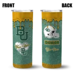 customized-baylor-bears-pixel-fade-green-skinny-tumbler-best-selling-1.webp