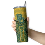 customized-baylor-bears-spiral-burst-print-green-skinny-tumbler-best-selling.webp