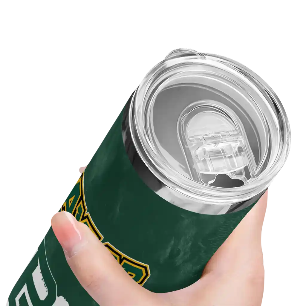 customized-baylor-bears-torn-band-green-white-skinny-tumbler-high-quality.webp