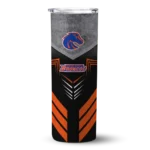 customized-boise-state-broncos-hexagon-honeycomb-orange-black-skinny-tumbler-best-selling.webp