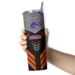 customized-boise-state-broncos-hexagon-honeycomb-orange-black-skinny-tumbler-best-selling.webp