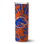 customized-boise-state-broncos-metallic-grid-orange-skinny-tumbler-best-selling.webp