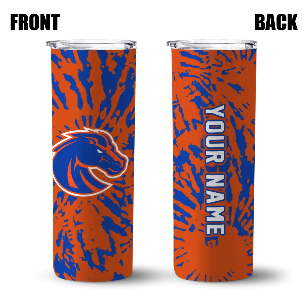 customized-boise-state-broncos-metallic-grid-orange-skinny-tumbler-fashion-forward.webp