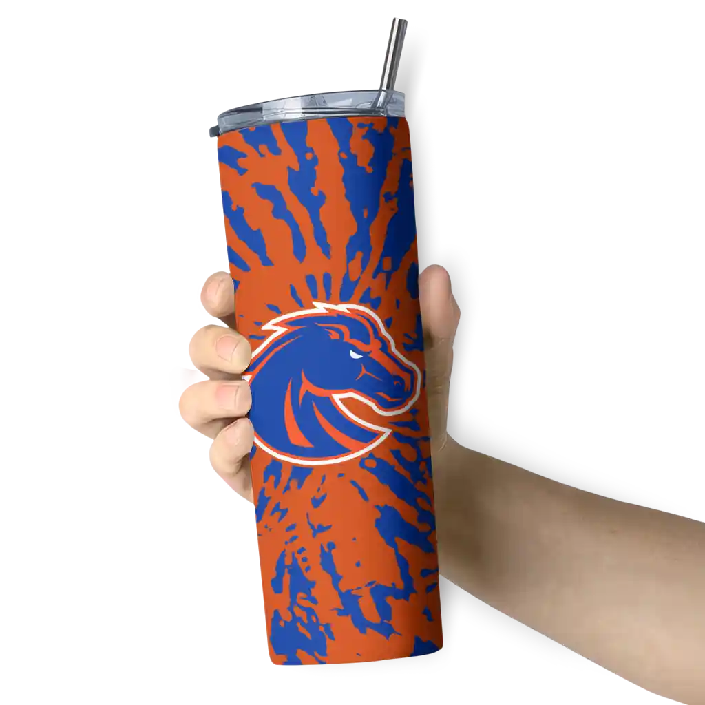 customized-boise-state-broncos-metallic-grid-orange-skinny-tumbler-premium-grade.webp