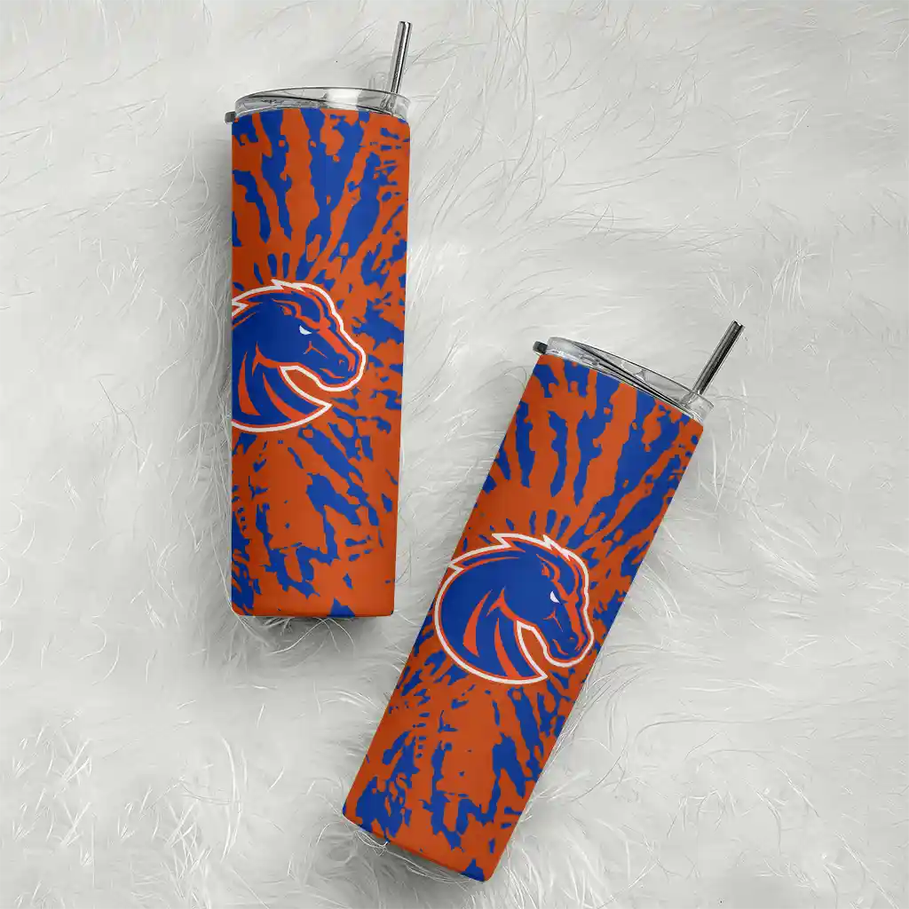 customized-boise-state-broncos-metallic-grid-orange-skinny-tumbler-top-rated.webp