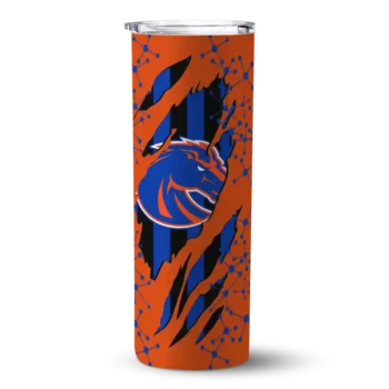 Boise State Broncos Tumber - Customized Star Pop Skinny Orange Black