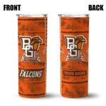 customized-bowling-green-falcons-chevron-patch-orange-skinny-tumbler-best-selling.webp