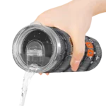 customized-bowling-green-falcons-chevron-v-orange-gray-skinny-tumbler-best-selling.webp