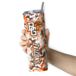customized-bowling-green-falcons-claw-marks-orange-white-skinny-tumbler-best-selling.webp