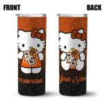customized-bowling-green-falcons-hello-kitty-orange-black-skinny-tumbler-best-selling-1.webp