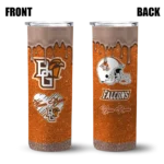 customized-bowling-green-falcons-pixel-fade-orange-skinny-tumbler-best-selling-4.webp