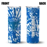 customized-buffalo-bulls-metallic-grid-royal-blue-skinny-tumbler-best-selling.webp