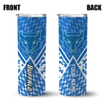 customized-buffalo-bulls-monogram-burst-royal-blue-white-skinny-tumbler-best-selling.webp