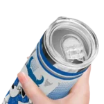 customized-buffalo-bulls-snoopy-dog-royal-blue-white-skinny-tumbler-best-selling.webp