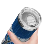 customized-buffalo-bulls-sparkle-drip-royal-blue-skinny-tumbler-best-selling.webp