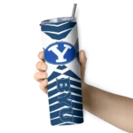 customized-byu-cougars-camo-texture-blue-skinny-tumbler-best-selling.webp