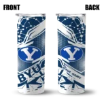customized-byu-cougars-helmet-clash-blue-skinny-tumbler-best-selling.webp