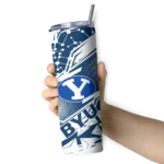 customized-byu-cougars-helmet-clash-blue-skinny-tumbler-best-selling.webp
