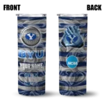 customized-byu-cougars-patterned-waves-blue-skinny-tumbler-best-selling.webp