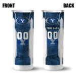 customized-byu-cougars-stacked-diamond-blue-skinny-tumbler-best-selling.webp