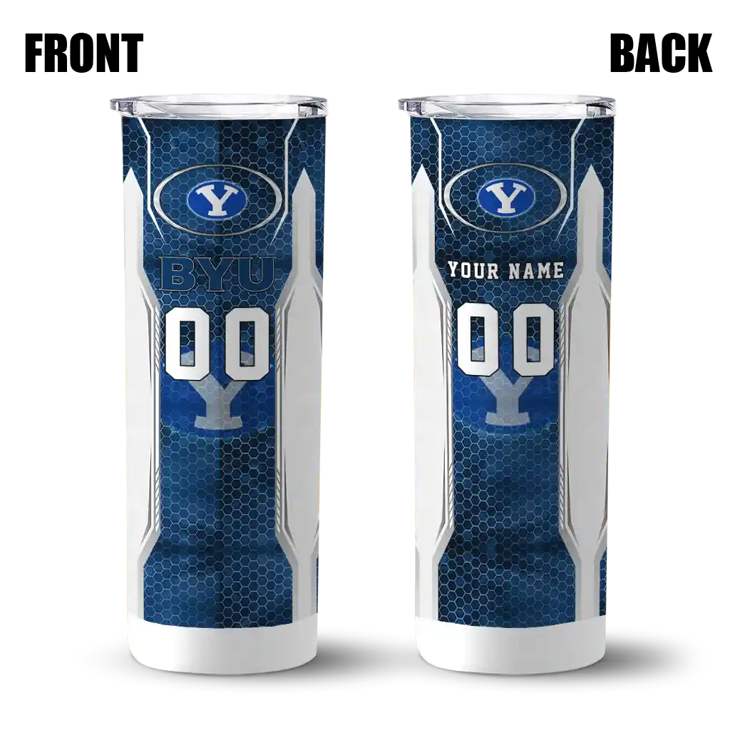 customized-byu-cougars-stacked-diamond-blue-skinny-tumbler-fashion-forward.webp