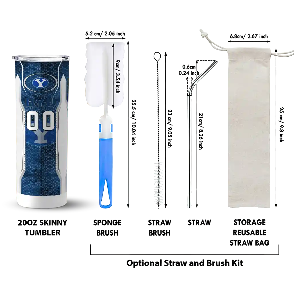 customized-byu-cougars-stacked-diamond-blue-skinny-tumbler-new-arrival.webp