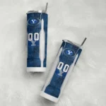 customized-byu-cougars-stacked-diamond-blue-skinny-tumbler-best-selling.webp