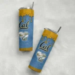 customized-california-golden-bears-pixel-fade-blue-skinny-tumbler-best-selling-1.webp