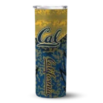 customized-california-golden-bears-spiral-burst-print-blue-skinny-tumbler-best-selling.webp