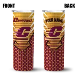customized-central-michigan-chippewas-chevron-stripes-maroon-skinny-tumbler-best-selling.webp