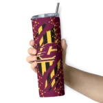 customized-central-michigan-chippewas-star-pop-maroon-black-skinny-tumbler-best-selling.webp