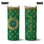 customized-charlotte-49ers-camo-streak-green-skinny-tumbler-best-selling.webp