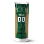 customized-charlotte-49ers-stacked-diamond-green-skinny-tumbler-best-selling.webp