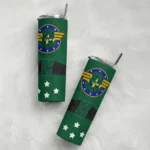 customized-charlotte-49ers-star-cluster-green-skinny-tumbler-best-selling-2.webp
